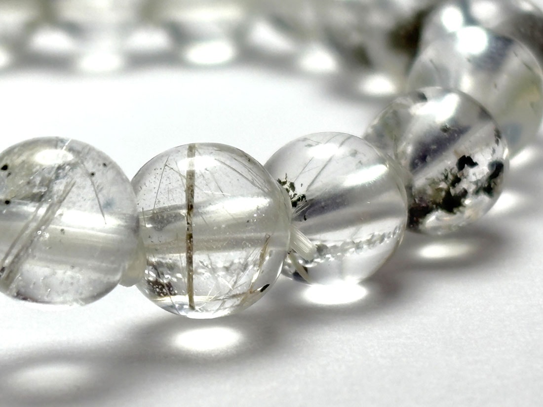 ネパール・ガネッシュヒマール産 ヒマラヤ水晶  ブレスレット / Ganesh Himal Quartz