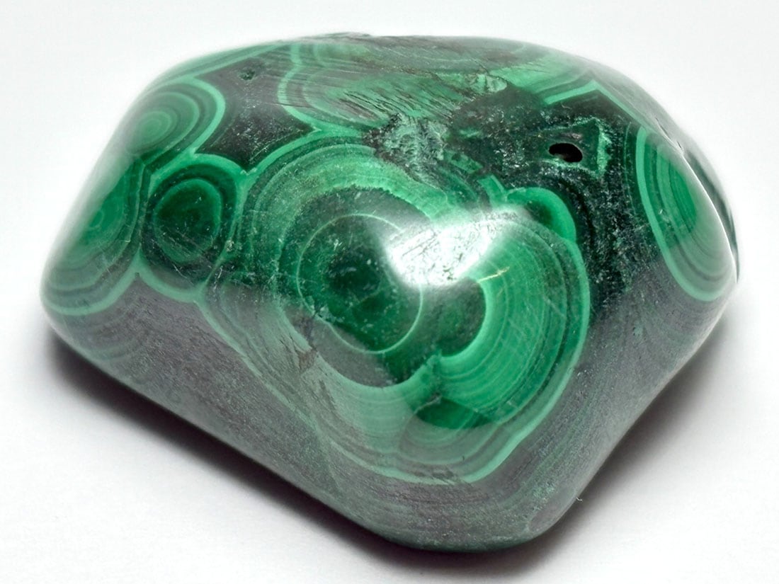 コンゴ民主共和国産 マラカイト タンブル ( 孔雀石 )/ Malachite