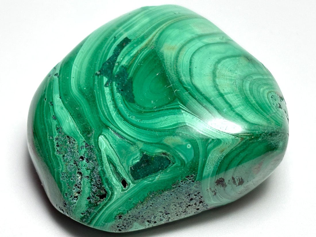 コンゴ民主共和国産 マラカイト タンブル ( 孔雀石 )/ Malachite