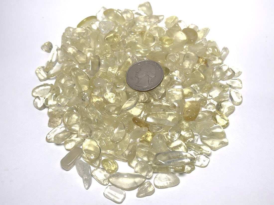 レモンクォーツ さざれ 200g アソート 