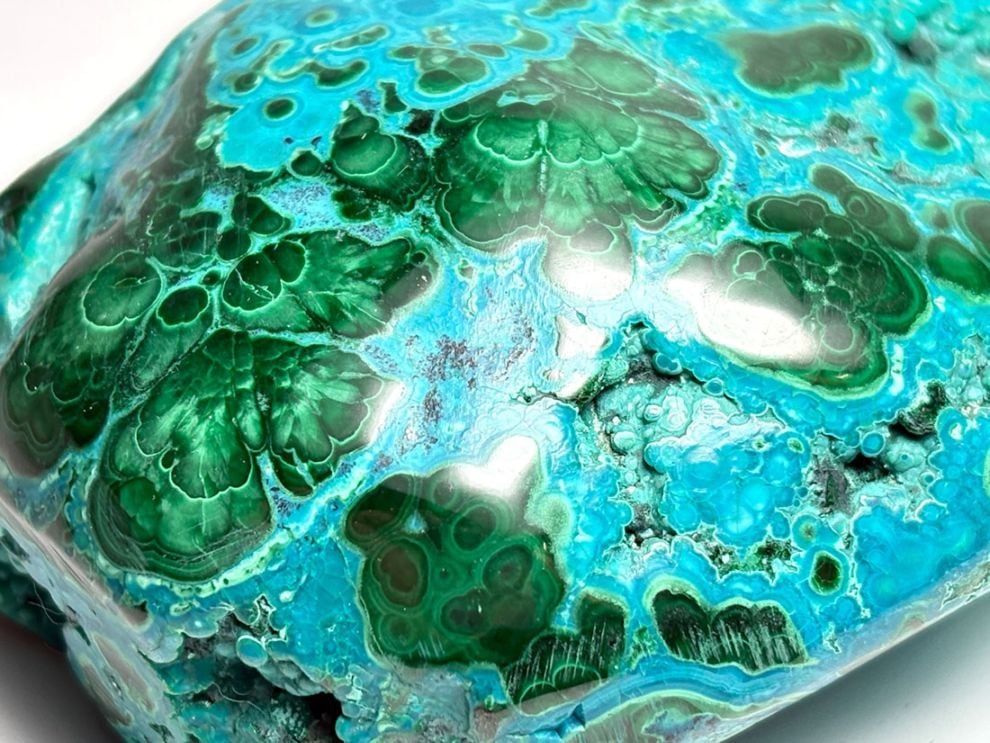 コンゴ民主共和国産  マラカイト ＆ クリソコラ / Malachite ＆ Chrysocolla