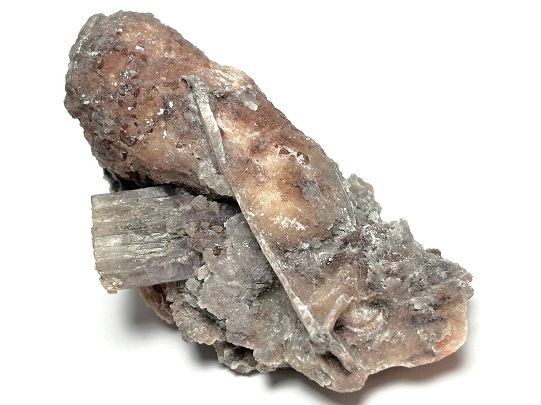 スペイン産 アラゴナイト with クリノヒューマイト /Aragonite with Clinohumite