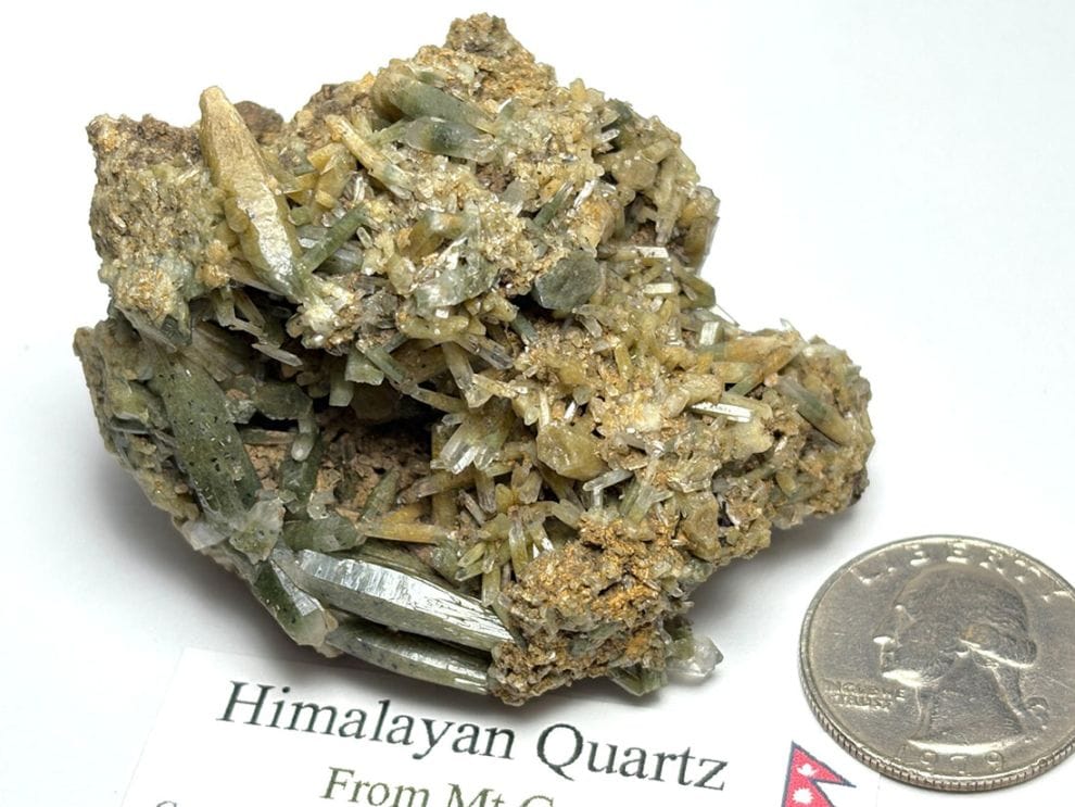 ネパール・ガネッシュヒマール産 ヒマラヤ水晶 クラスター / Ganesh