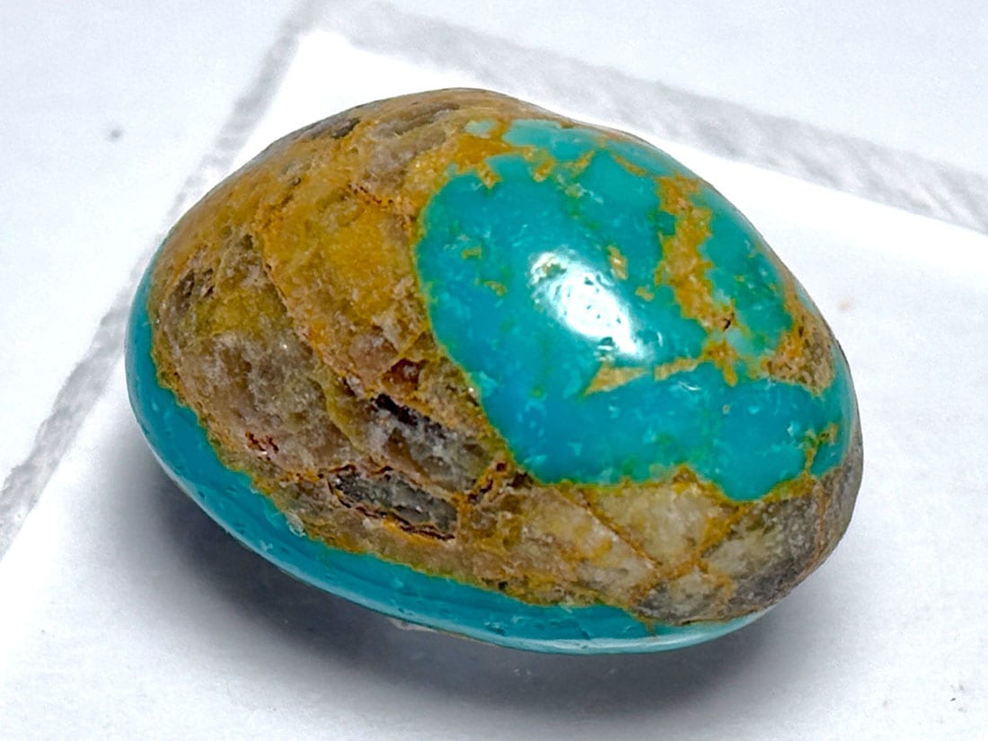 アリゾナ州産  キングマンターコイズ タンブル  / Kingman Turquoise