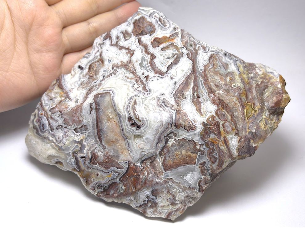 天然石　メキシコクレージーレースアゲート　ハート　台座付き⭐️1541 天然石 メキシコクレージーレースアゲート ハート 台座付き⭐️1541