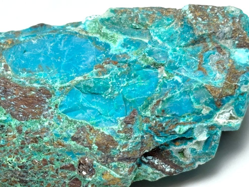 ペルー産 ドゥルージークリソコラ / Chrysocolla ( 珪孔雀石 )