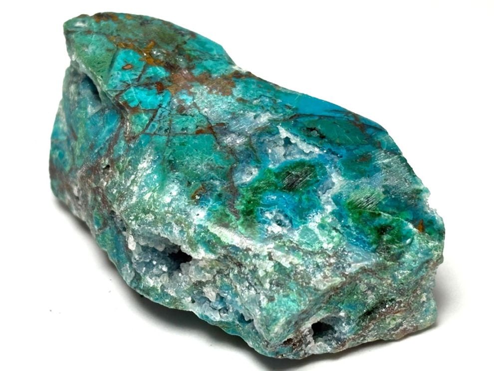 ペルー産 ドゥルージークリソコラ / Chrysocolla ( 珪孔雀石 )