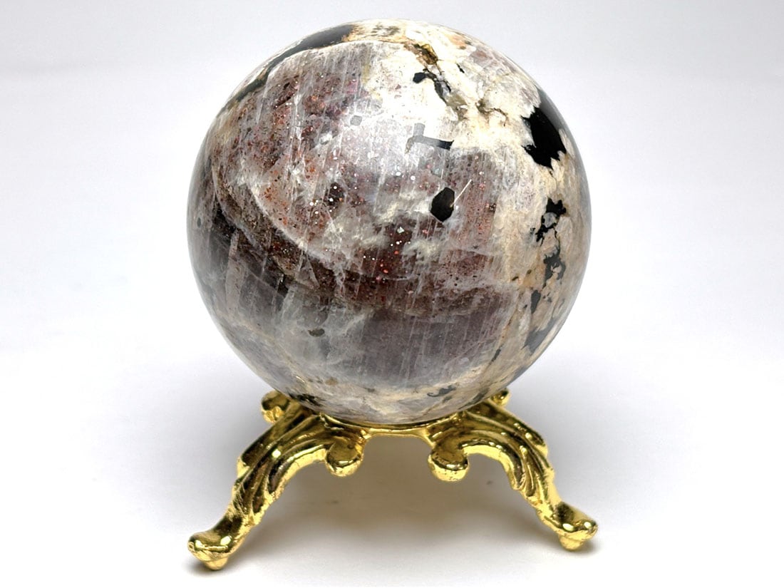 ロシア産 サンムーンストーン　47mm丸玉 /Sun Moon Stone 