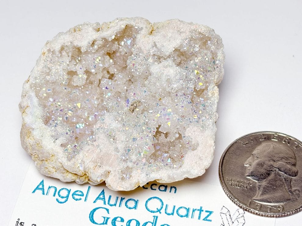 モロッコ産 オーラクォーツ ジオード / Aura Quartz Geode