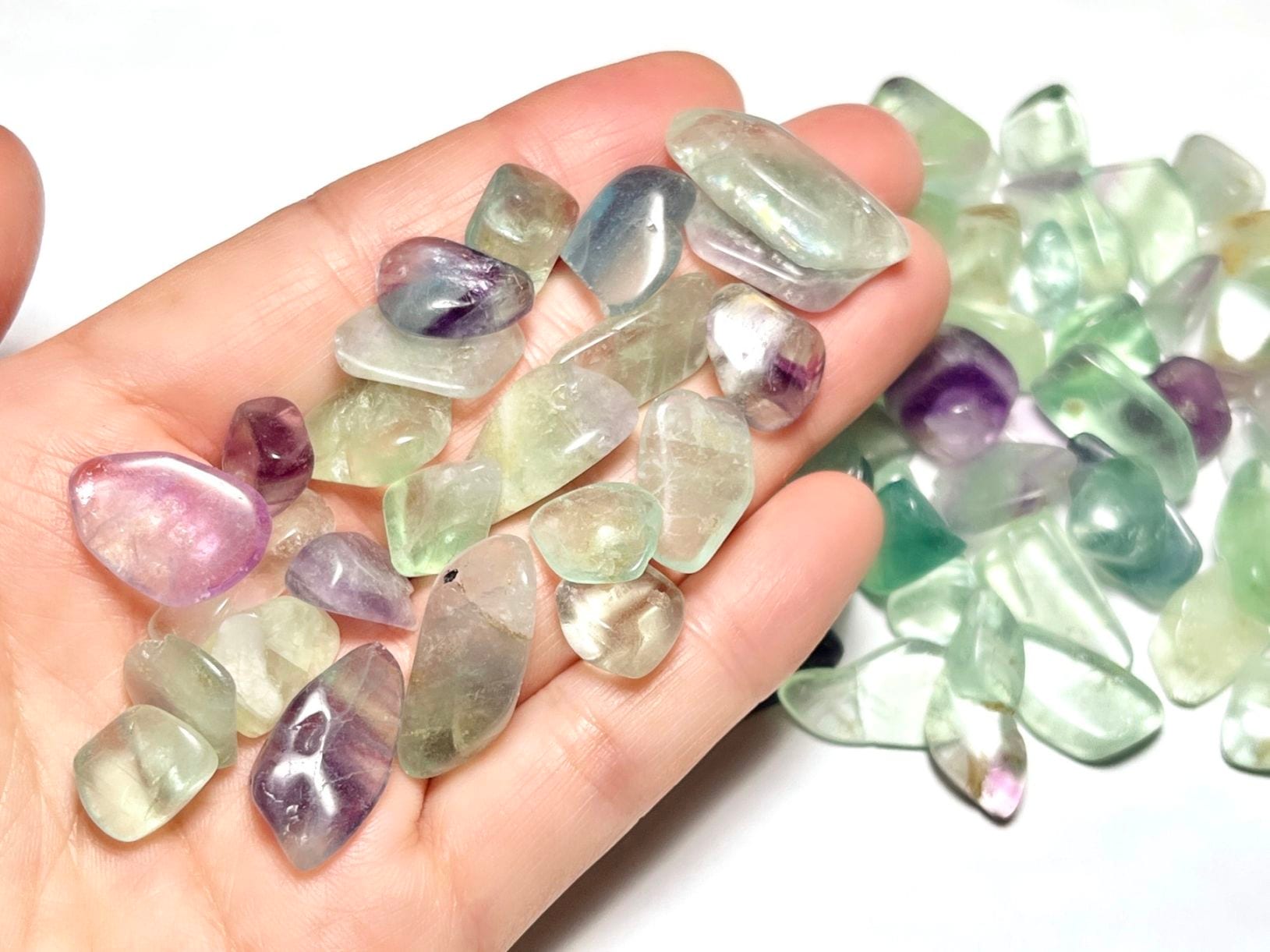 (なくなり次第終了！) フローライト さざれ ( 選べる 800g / 1kg ) アソート 【ホールセールプライス】