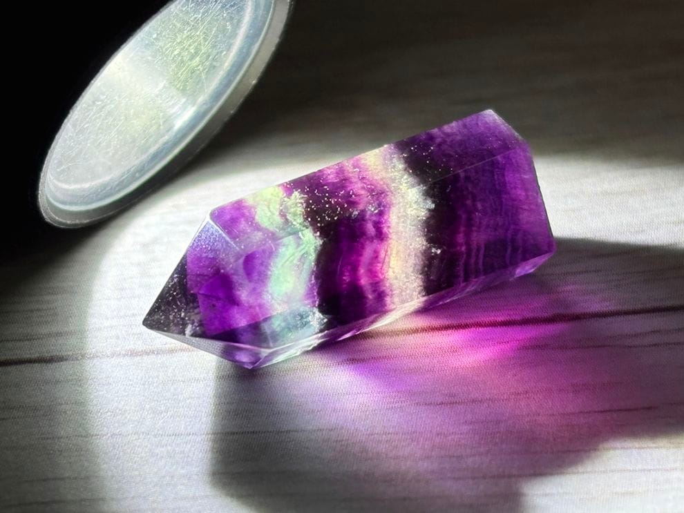 フローライト ポイント ミニ  ( 蛍石 )/ Fluorite