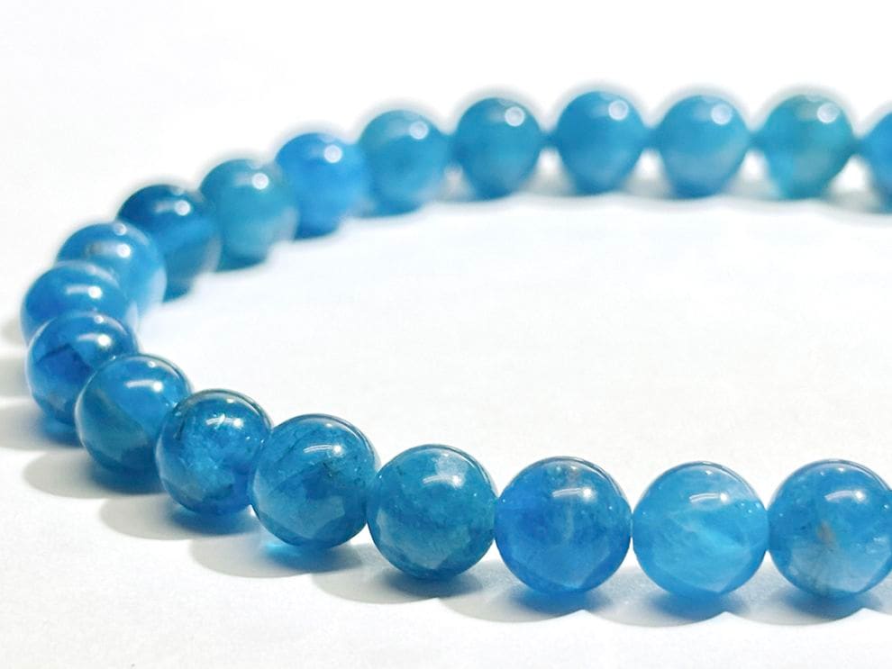 ブルーアパタイト 6mm ブレスレット