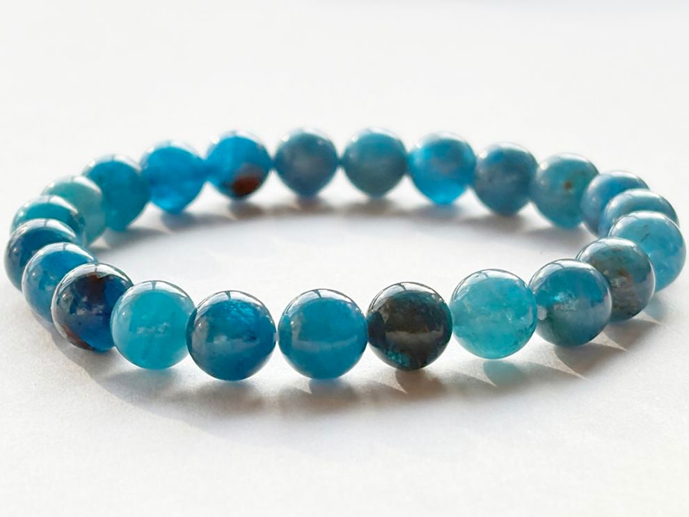 ブルーアパタイト 8mm ブレスレット