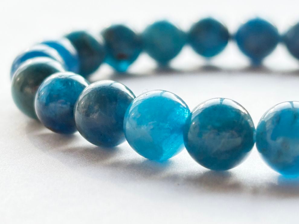 ブルーアパタイト 8mm ブレスレット