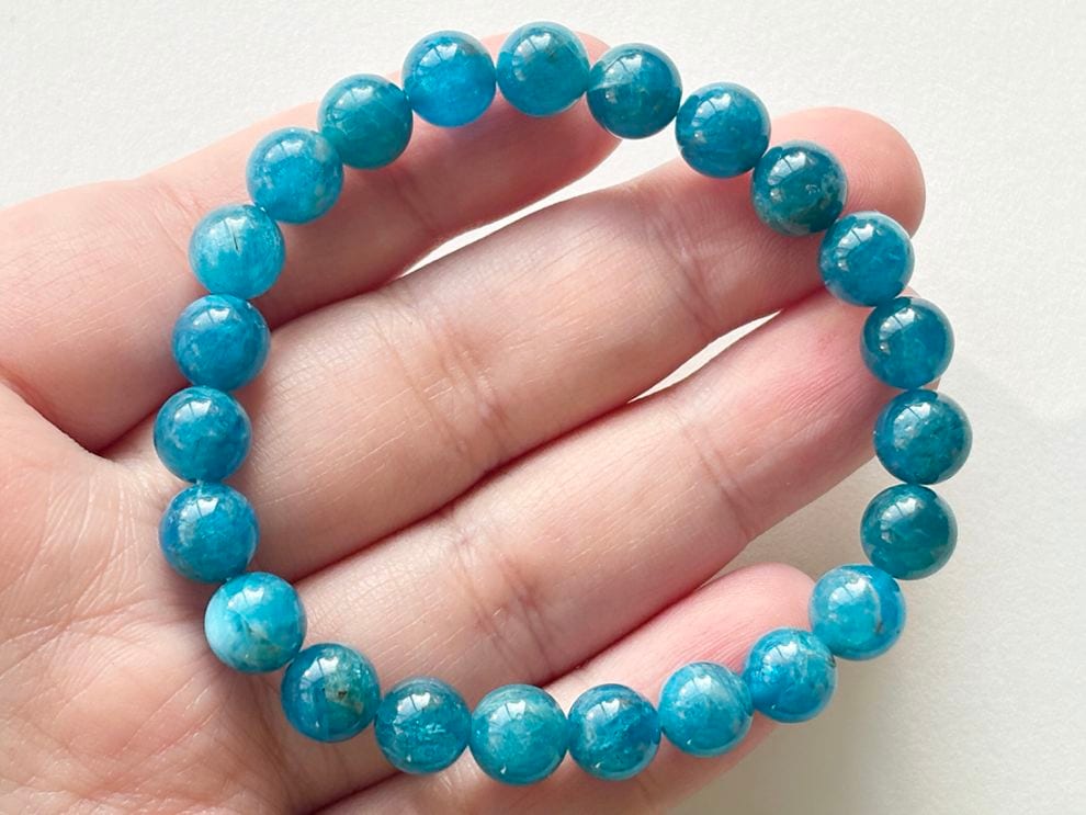 ブルーアパタイト 8mm ブレスレット