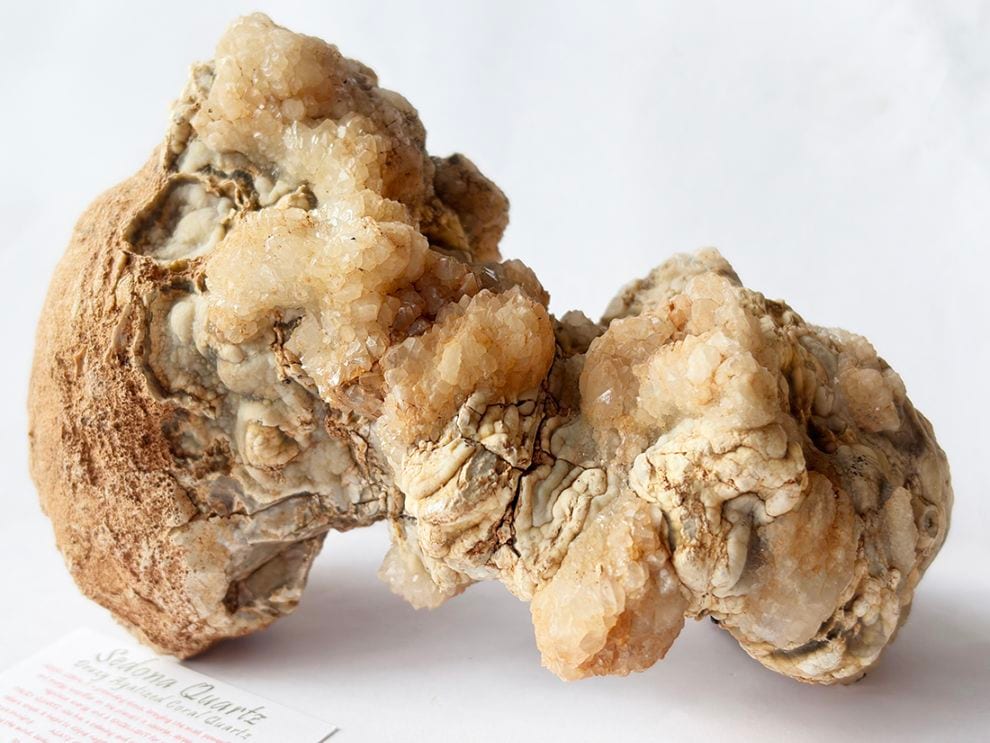 アリゾナ州・ノースセドナ産  セドナクォーツ / Sedona Quartz