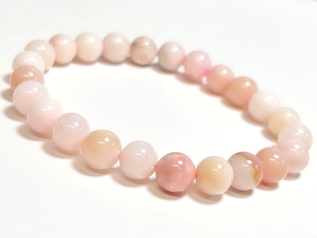 ピンクオパール 8ｍｍ ブレスレット / Pink Opal 