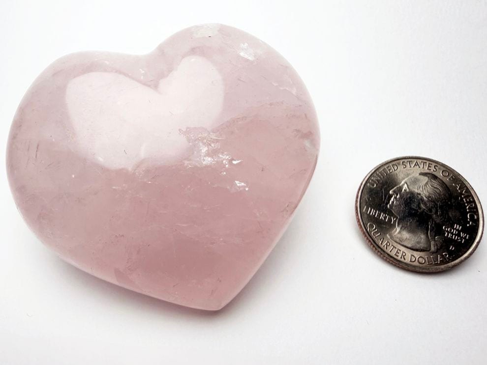 ローズクォーツ ハート型 / Rose Quartz