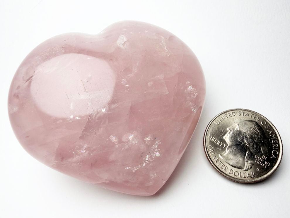 ローズクォーツ ハート型 / Rose Quartz