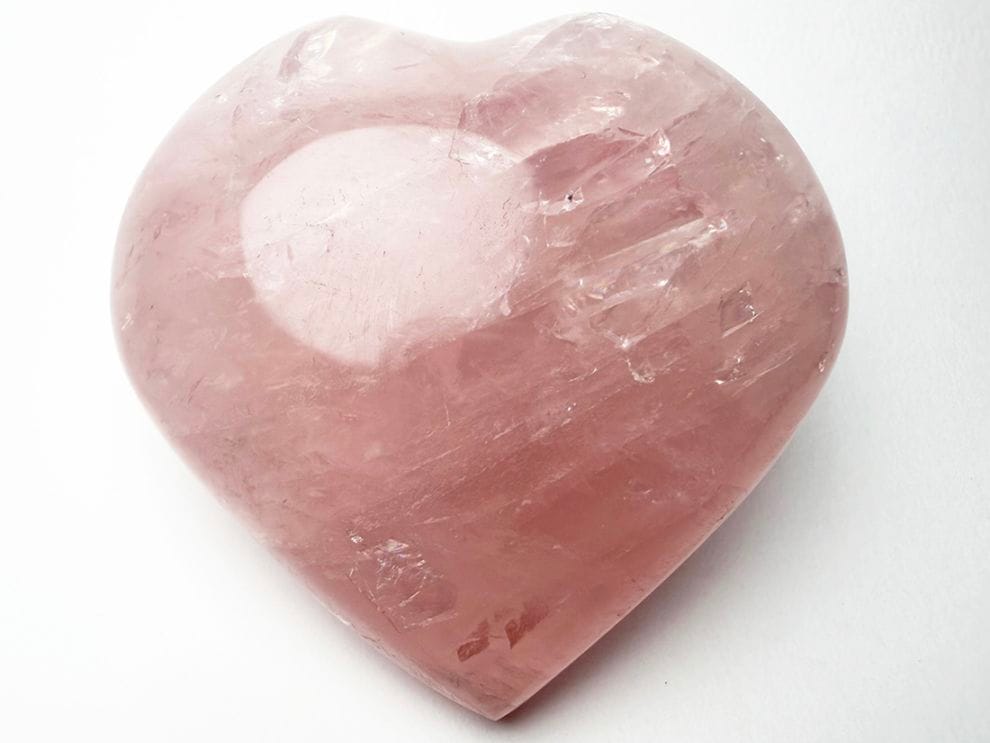 ローズクォーツ ハート型 / Rose Quartz