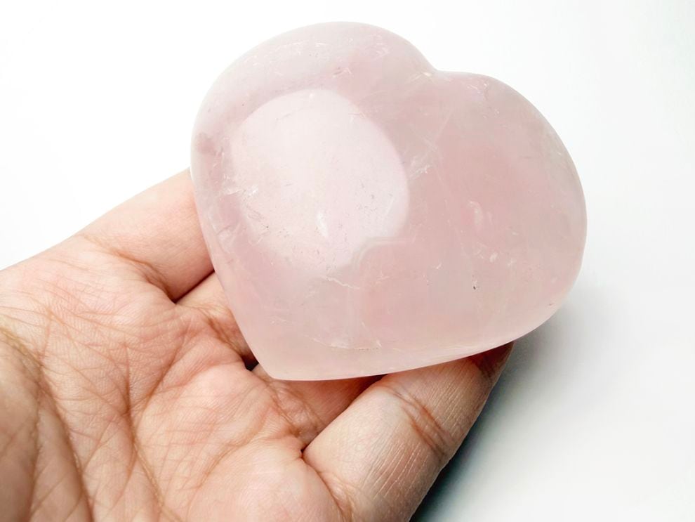 ローズクォーツ ハート型 / Rose Quartz