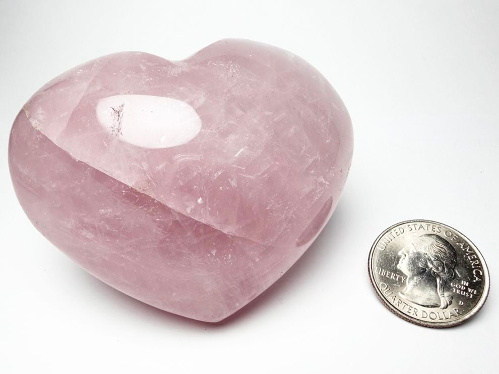 ローズクォーツ ハート型 / Rose Quartz