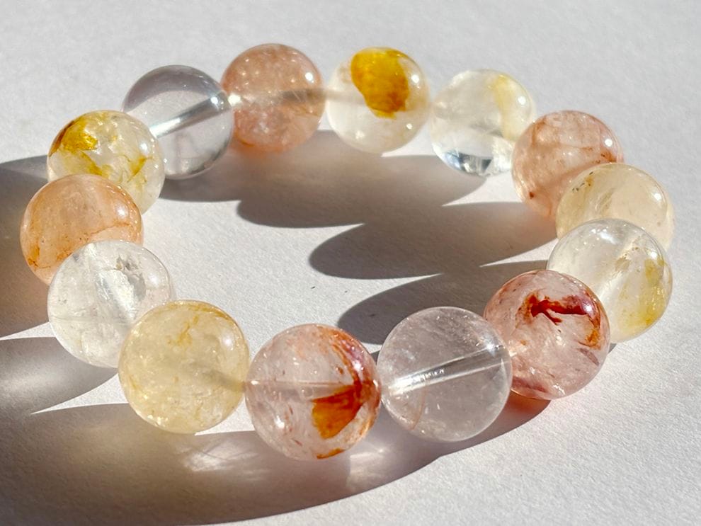 オーロラクォーツ 15mmブレスレット  / Aurora Quartz