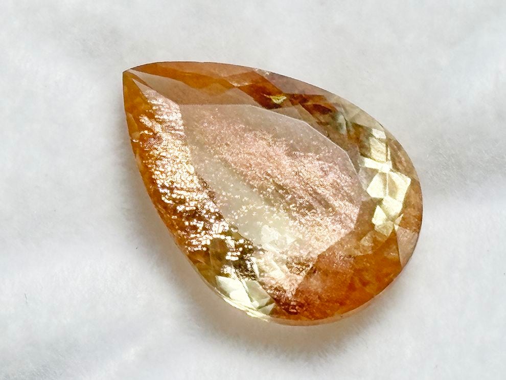 アメリカ・オレゴン州産 オレゴンサンストーン ルース 3.19ct / Oregon Sunstone