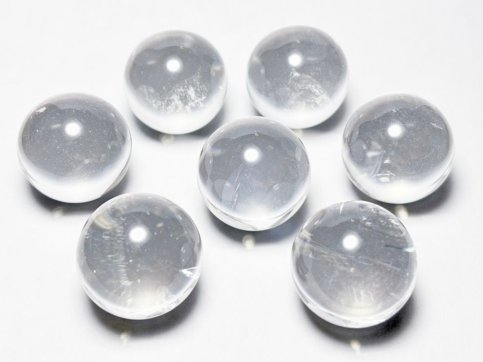 水晶 25mm 丸玉 アソート
