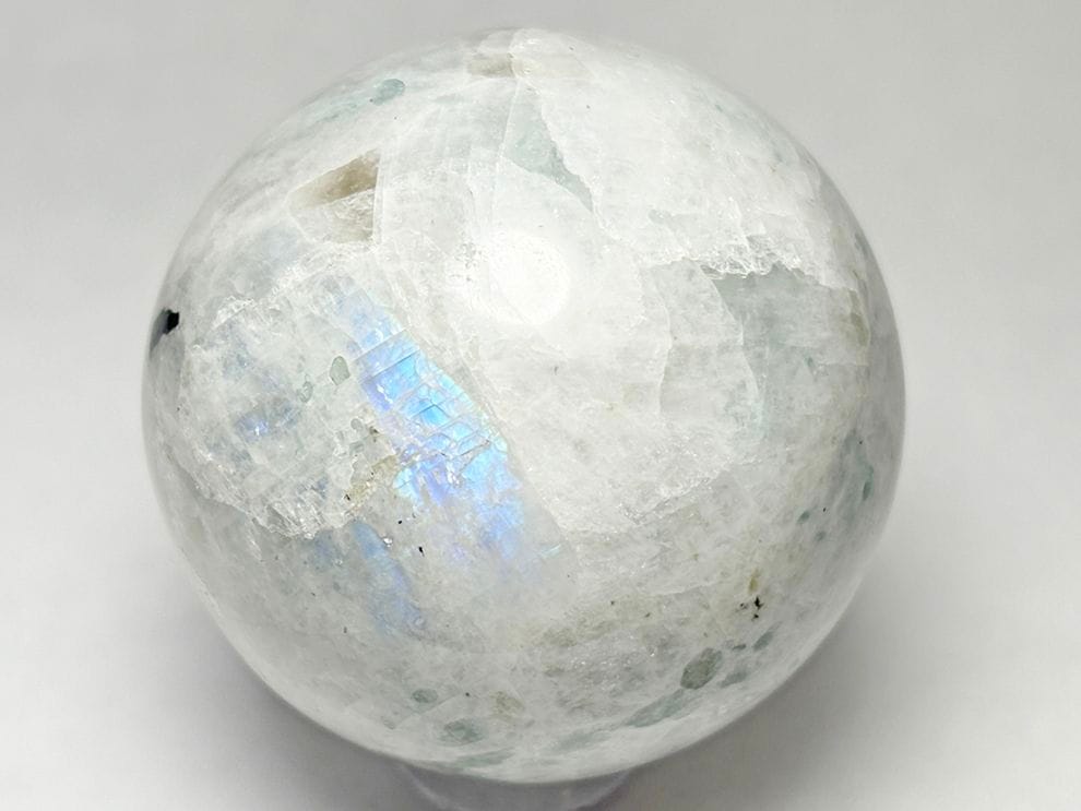 インド産 レインボームーンストーン  43mm 丸玉/ Rainbow Moon Stone