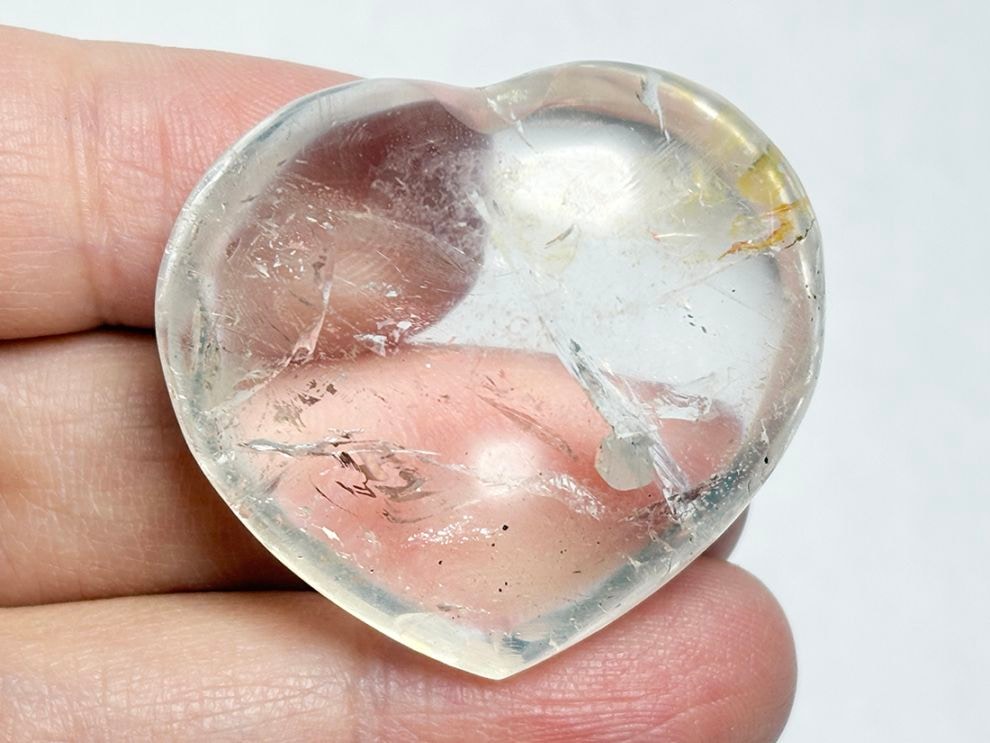 ブラジル産 水晶 ハート型ポリッシュ