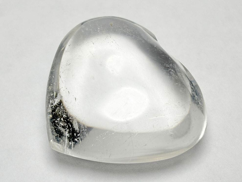 ブラジル産 水晶 ハート型ポリッシュ