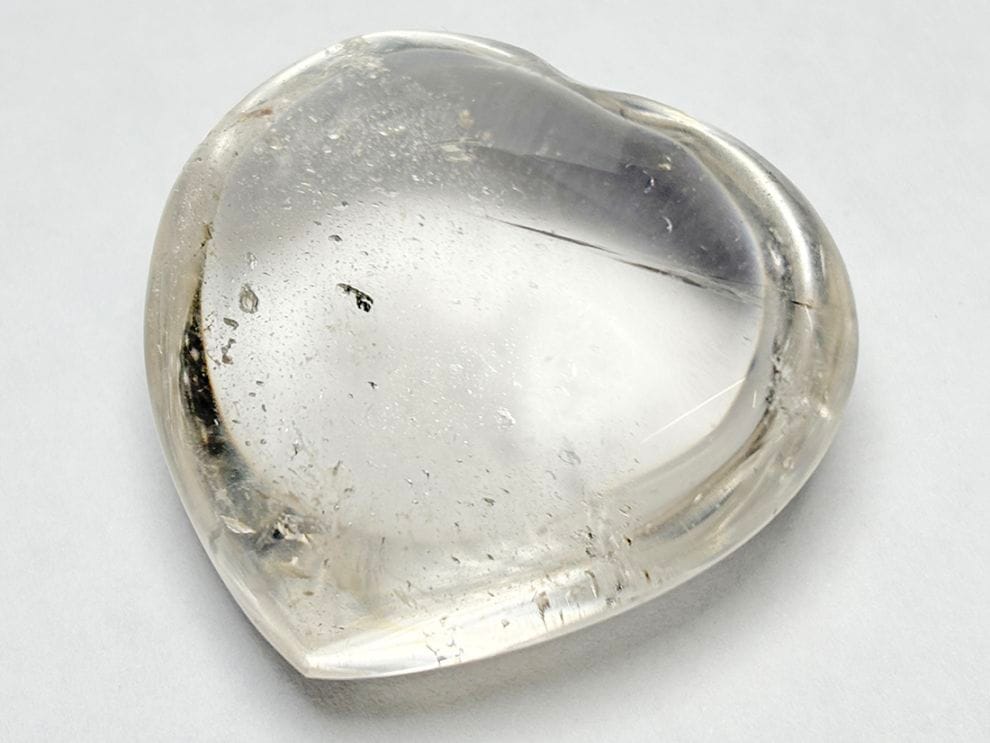 ブラジル産 水晶 ハート型ポリッシュ