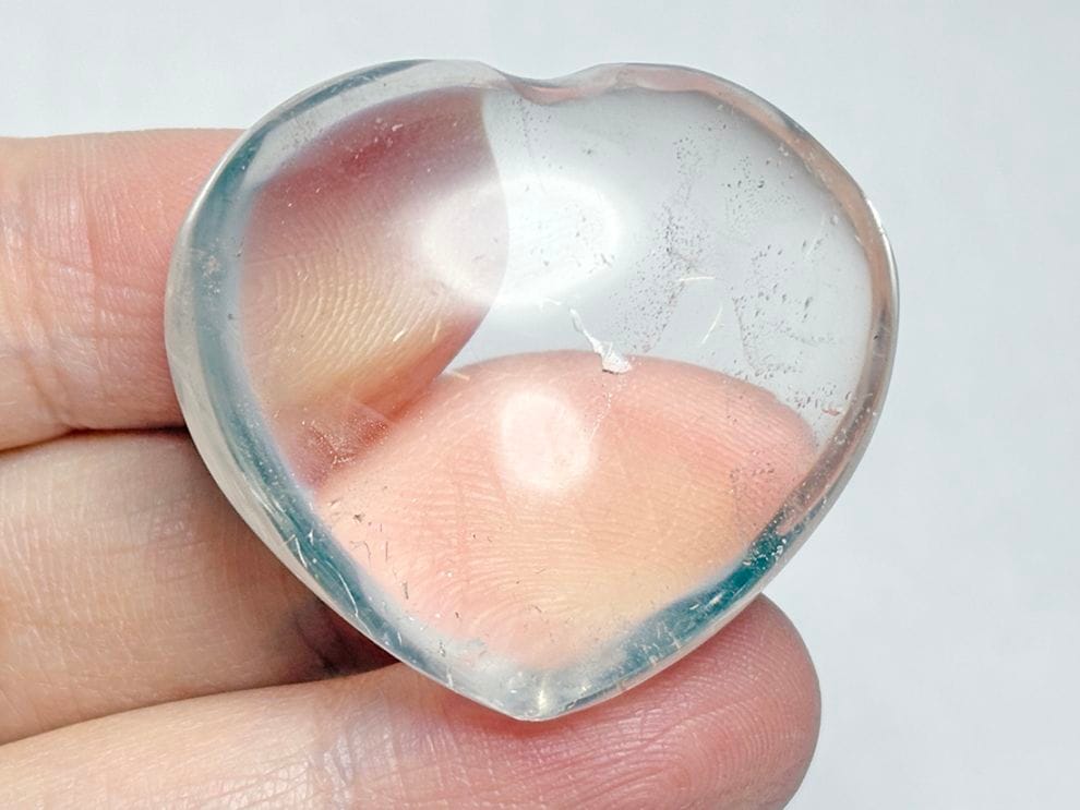 ブラジル産 水晶 ハート型ポリッシュ