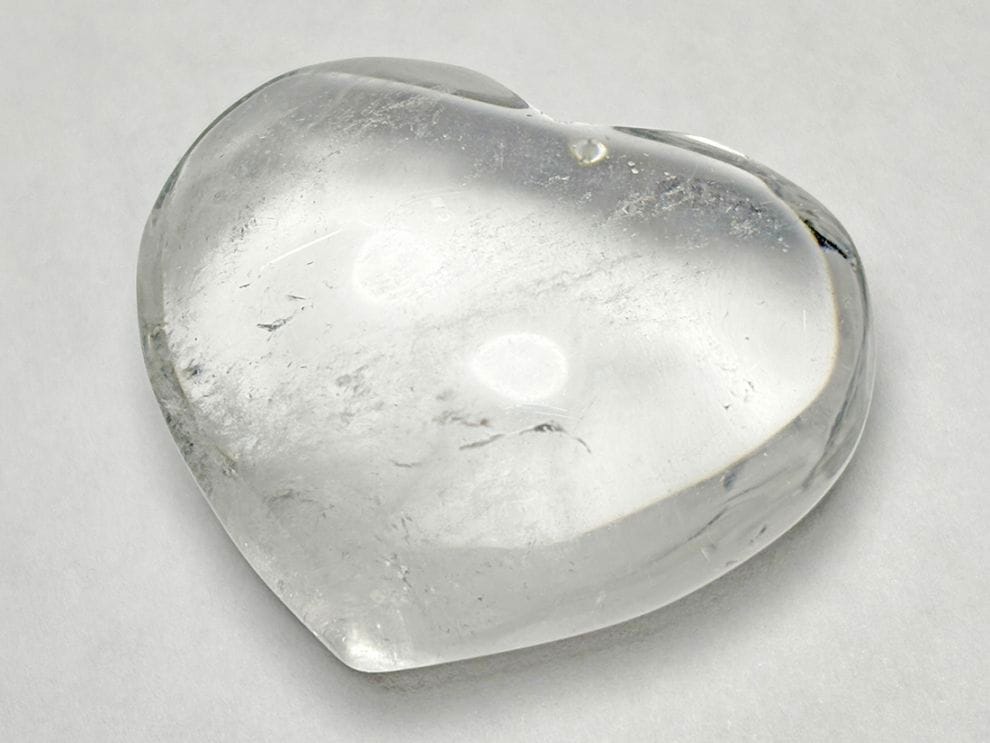 ブラジル産 水晶 ハート型ポリッシュ
