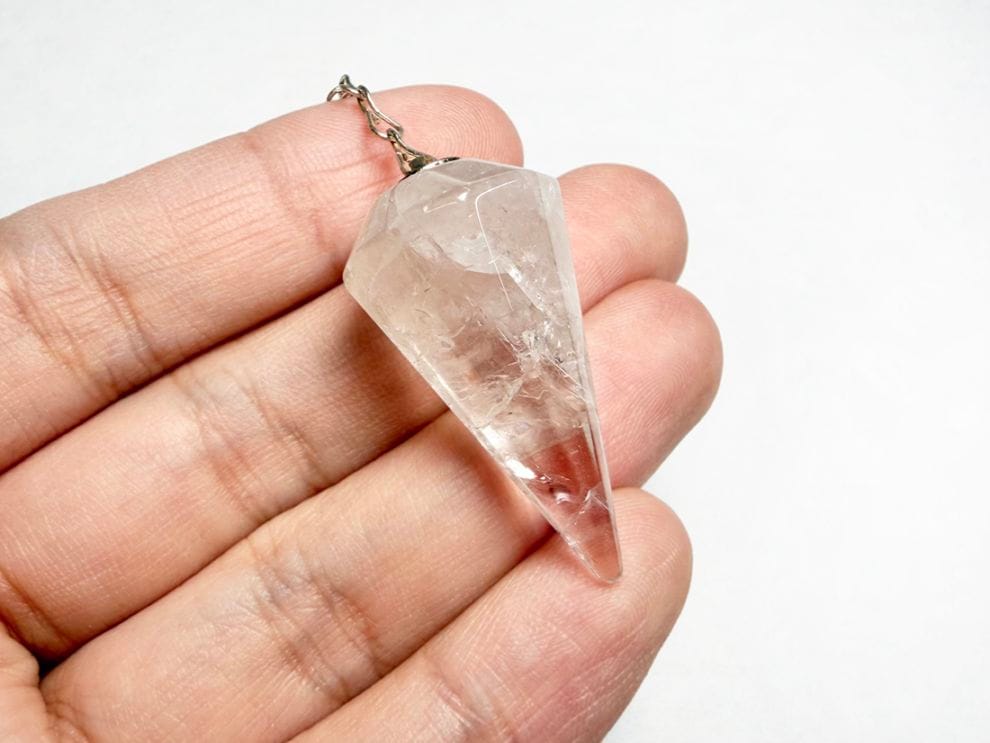 水晶 ペンデュラム/ Quartz Pendulum