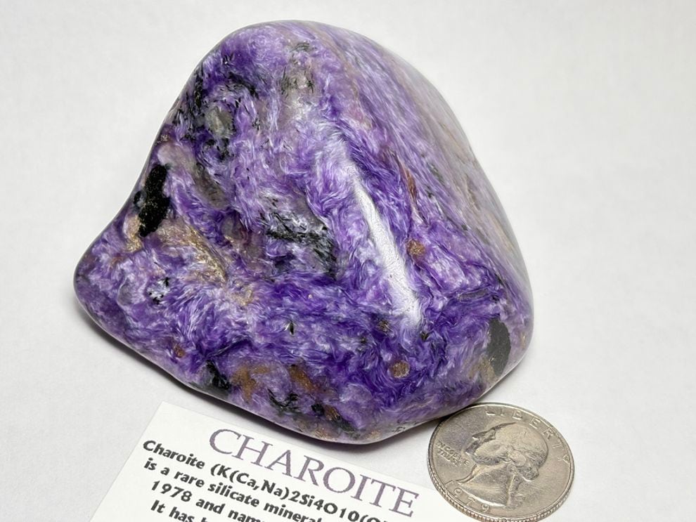 ロシア産 チャロアイト タンブル / Charoite