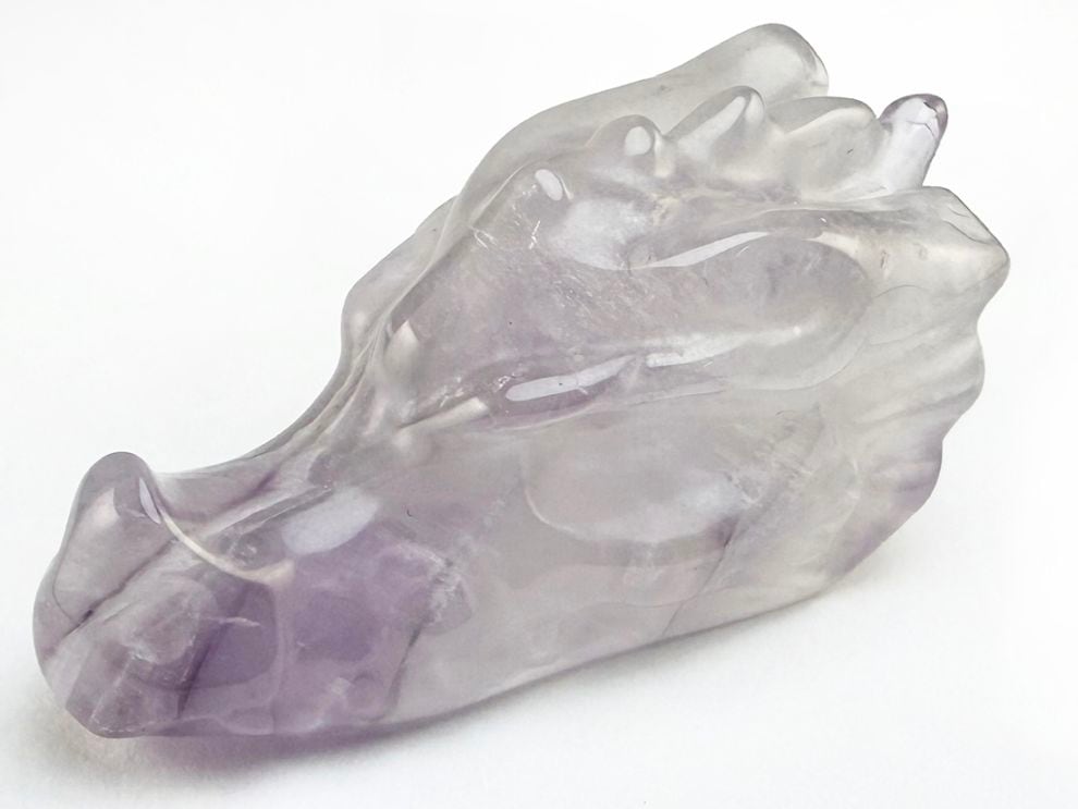 アメジスト 龍 ミニ彫刻