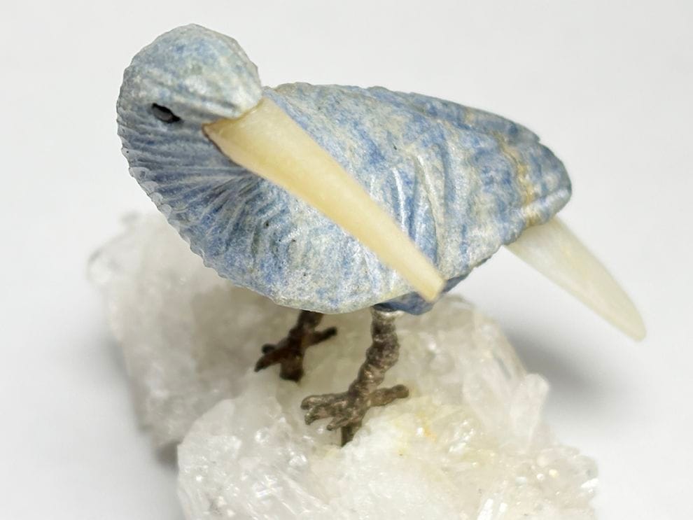 ブラジル産 鳥彫刻