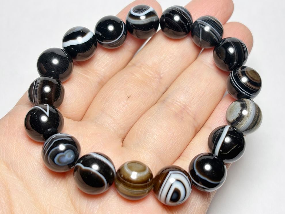 天眼石 12mm ブレスレット / Eye Agate