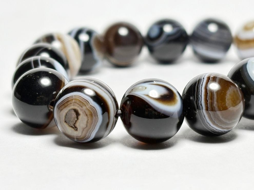 天眼石 12mm ブレスレット / Eye Agate