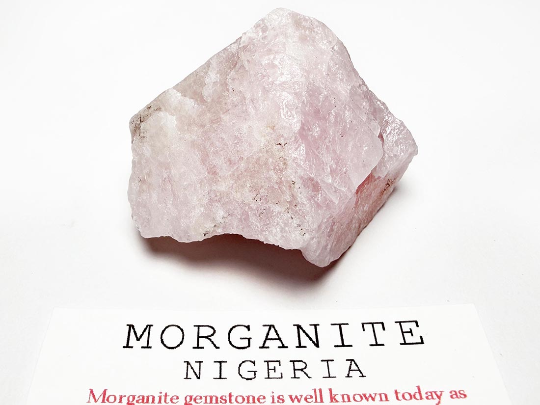 ナイジェリア産 モルガナイト  / Morganite (緑柱石)