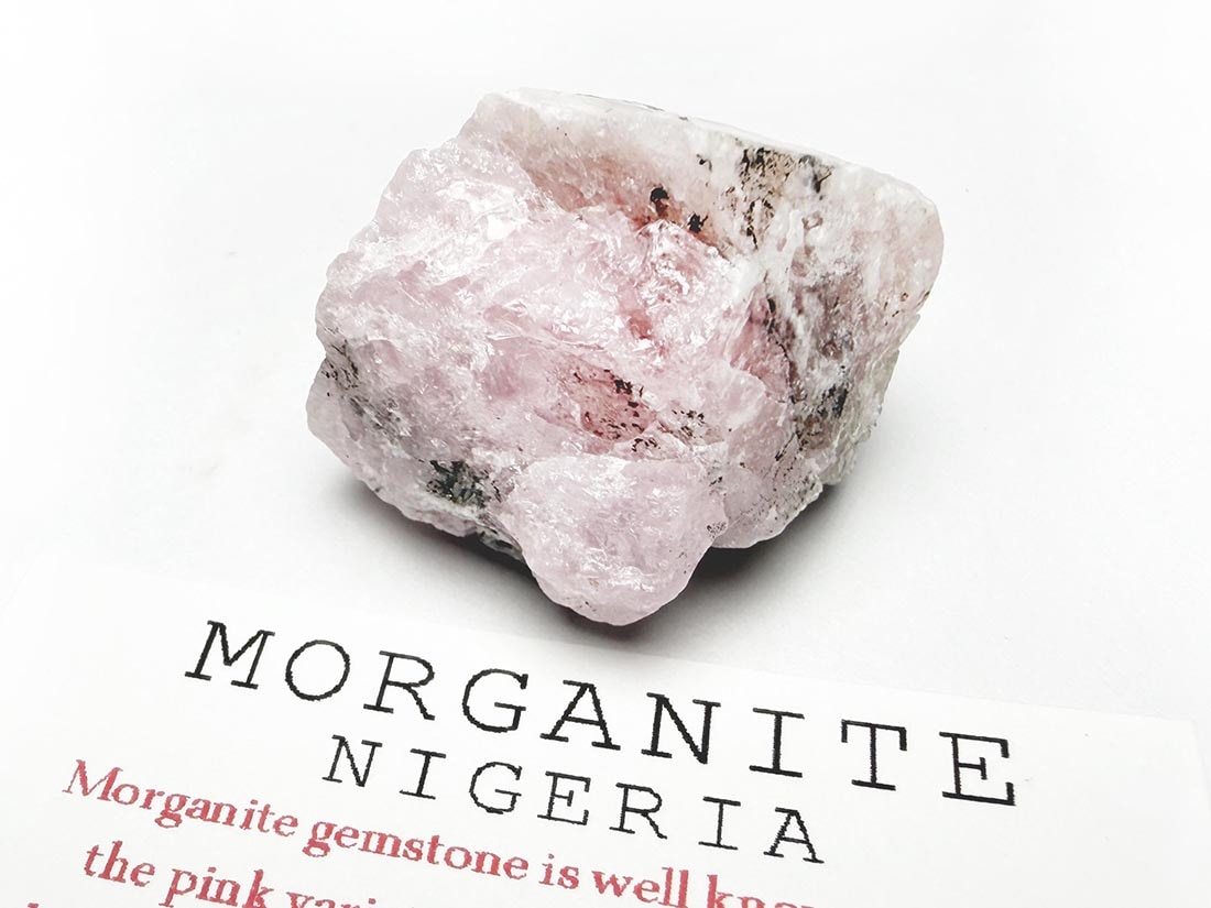 ナイジェリア産 モルガナイト  / Morganite (緑柱石)