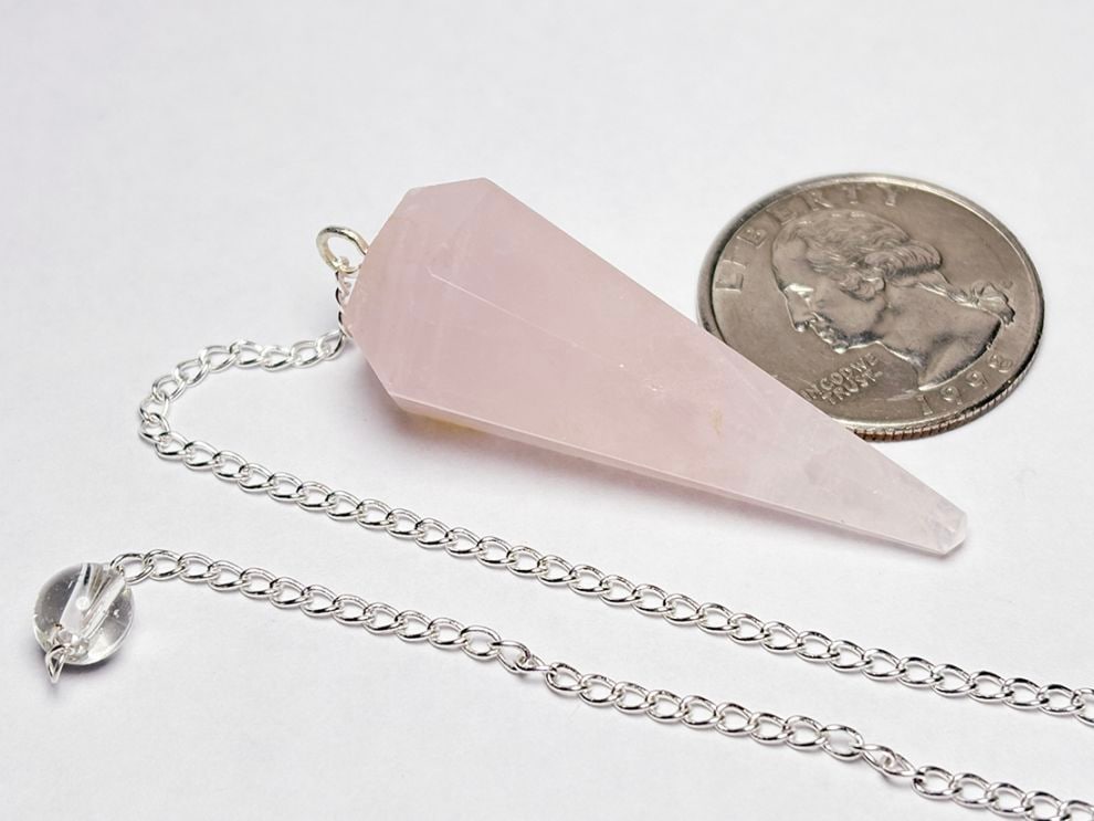 ローズクォーツ ペンデュラム  / Rose Quartz Pendulum