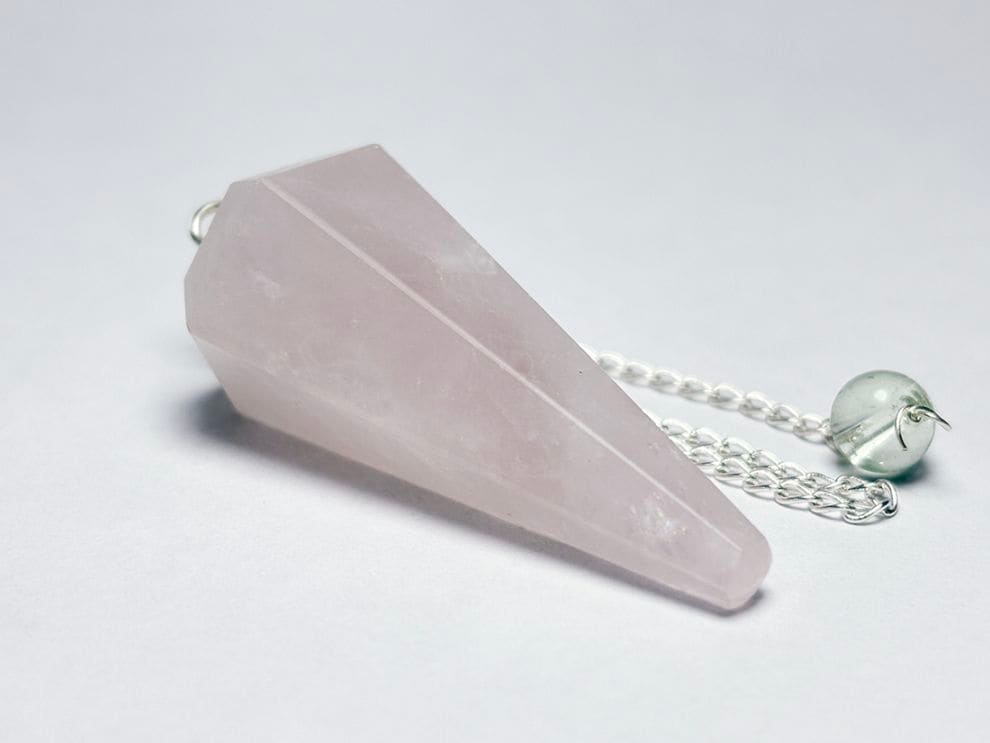 ローズクォーツ ペンデュラム  / Rose Quartz Pendulum