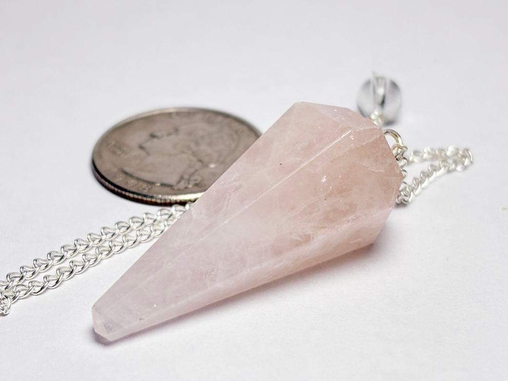 ローズクォーツ ペンデュラム  / Rose Quartz Pendulum
