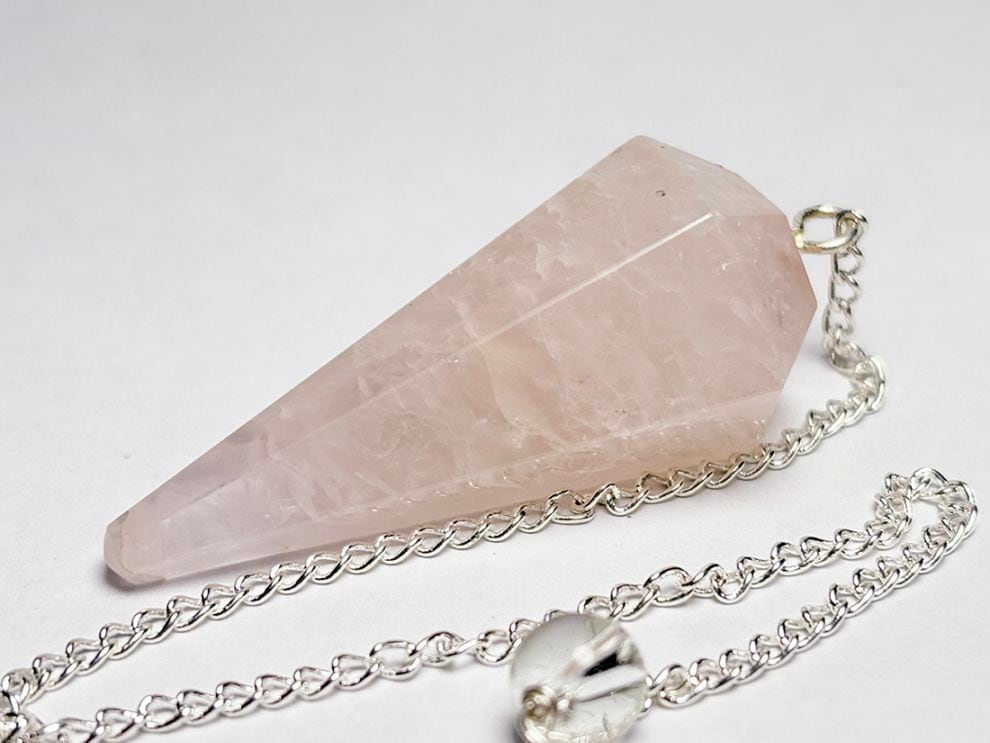 ローズクォーツ ペンデュラム  / Rose Quartz Pendulum