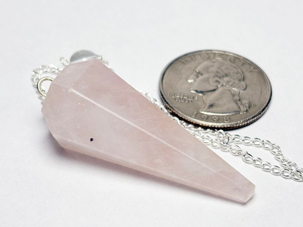 ローズクォーツ ペンデュラム  / Rose Quartz Pendulum