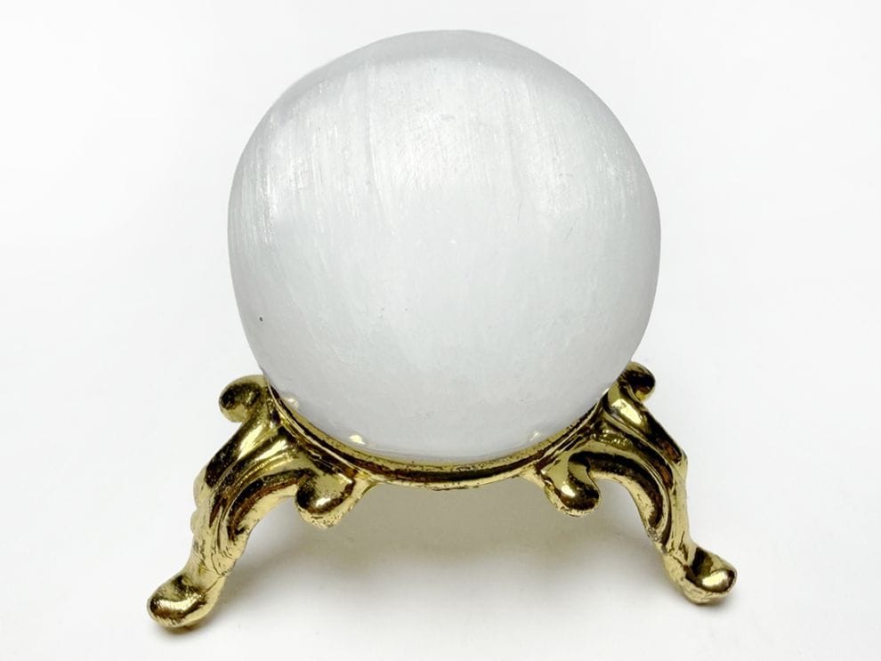 モロッコ産 セレナイト 36ｍｍ 丸玉 / Selenite