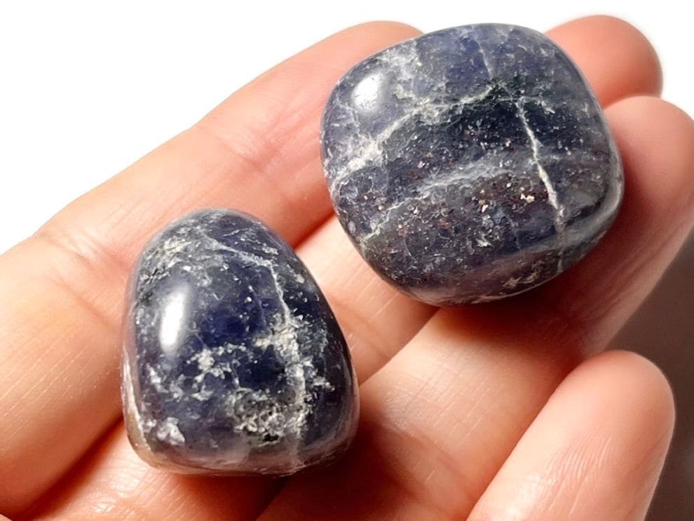 インド産 アイオライト タンブル ( 菫青石 ) / Iolite 